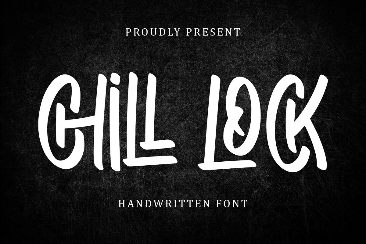 Font Chill Lock