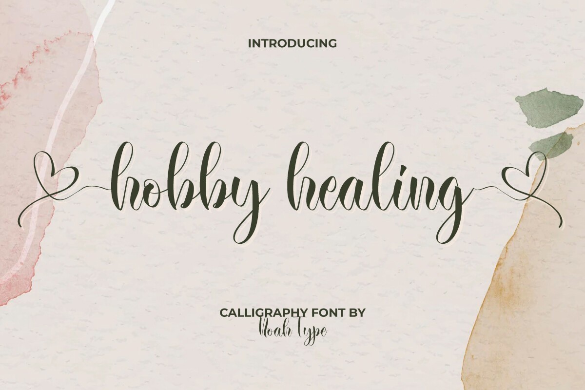 Font Hobby Healing