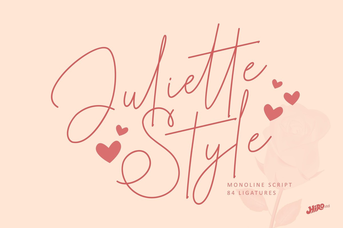 Font Juliette Style