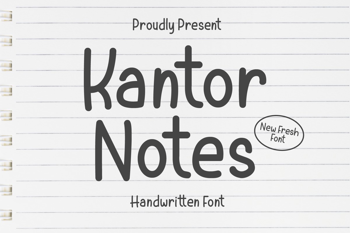 Font Kantor Notes