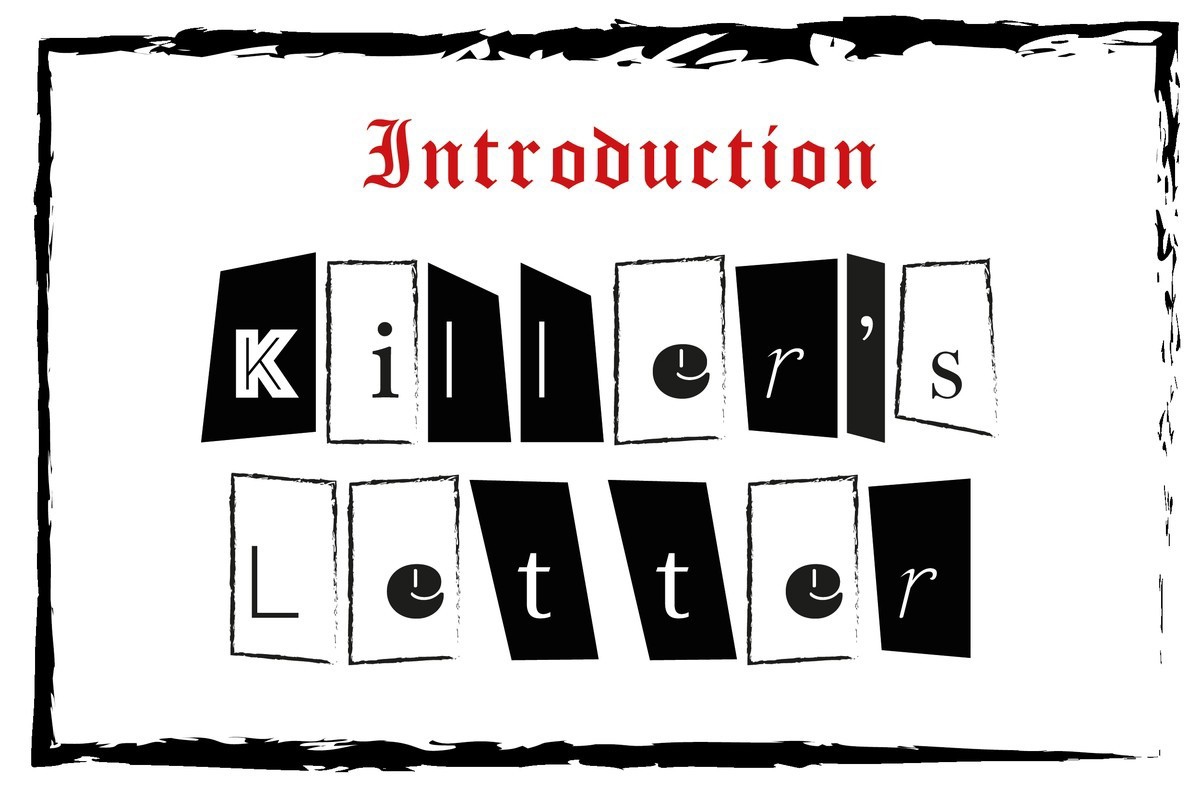 Font Killer's Letter