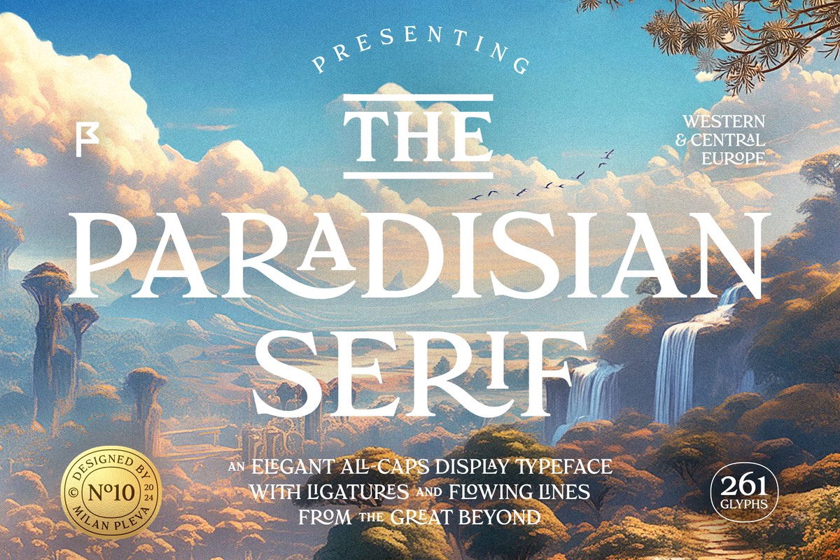 Font Paradisian Serif