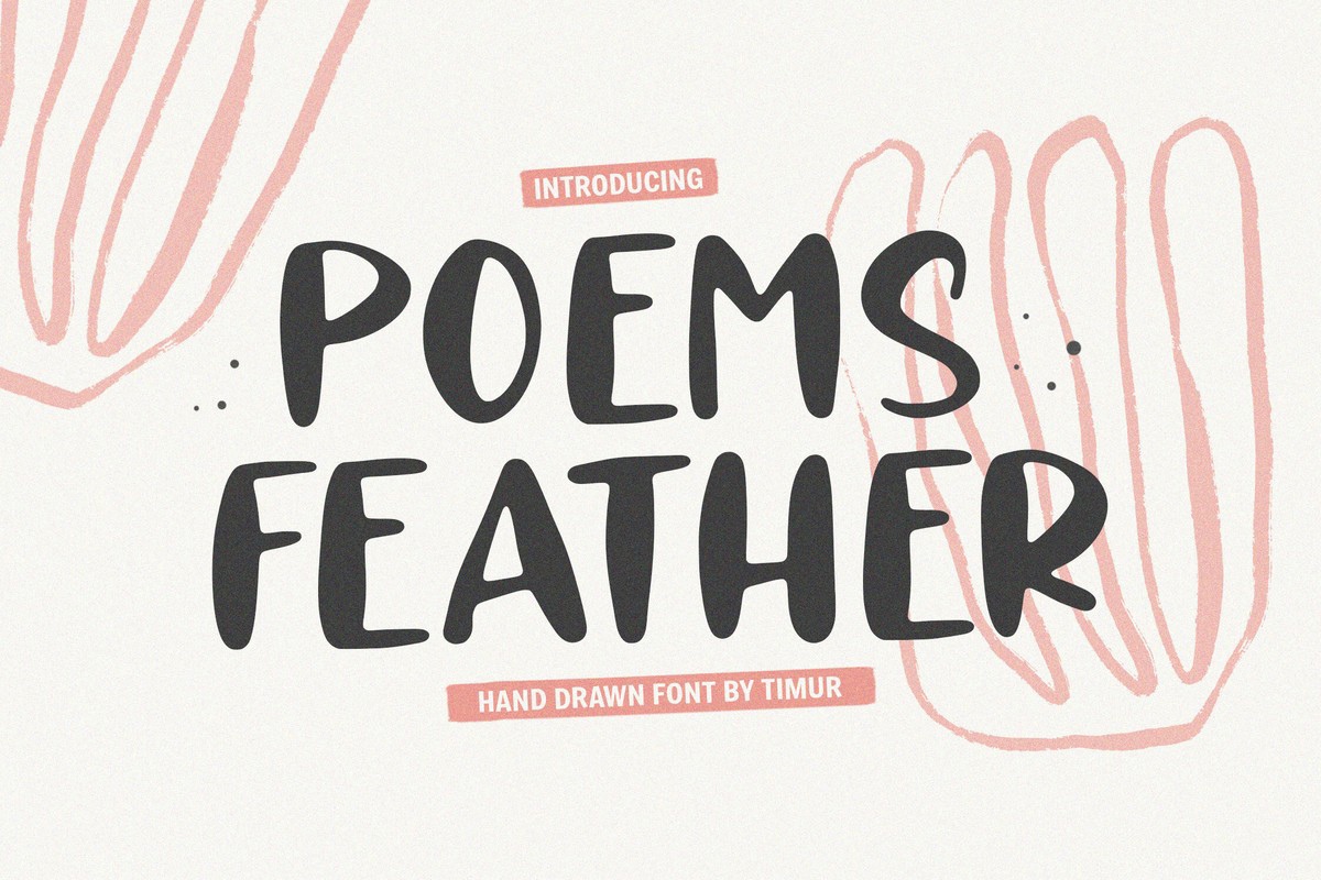 Font Poems Feather