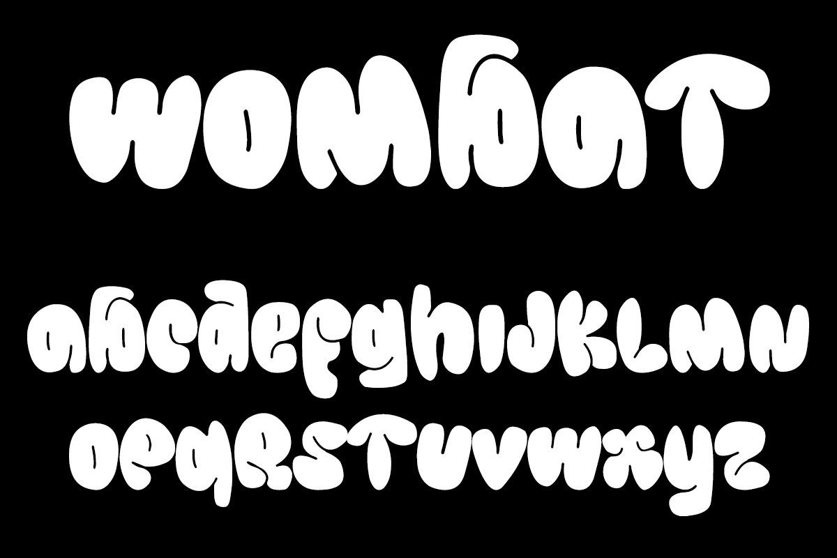 Font Wombat