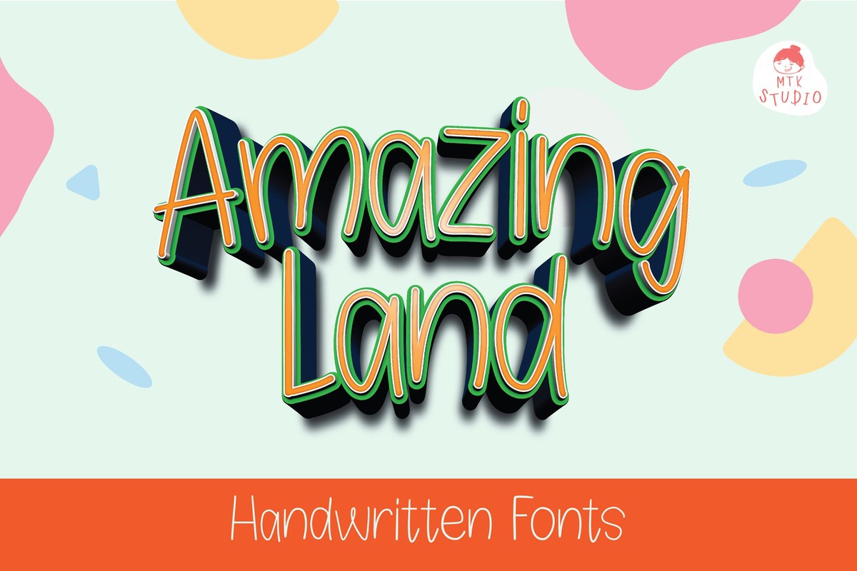 Font AmazingLand