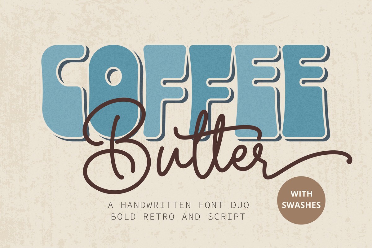 Font Coffee Butter