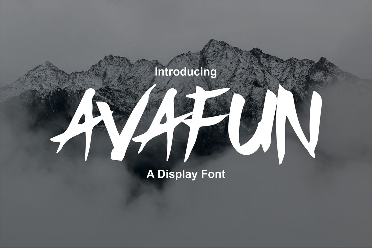 Font Avafun