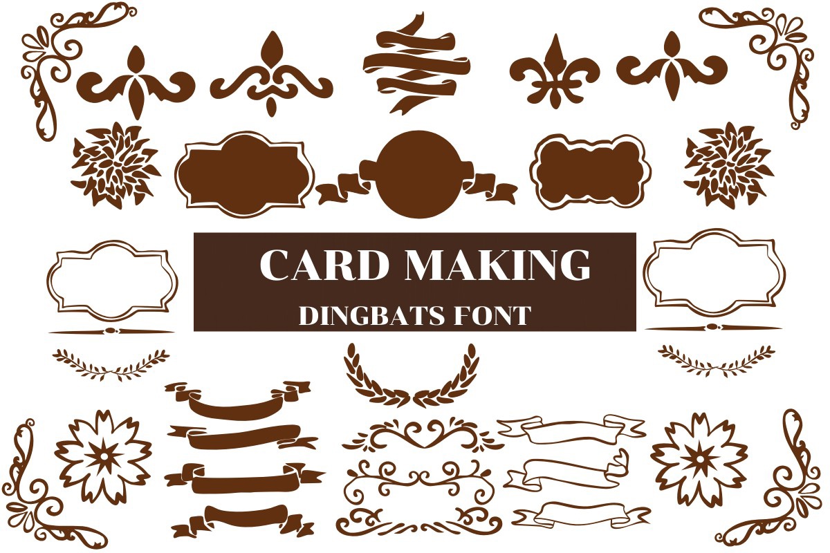 Font Card Making