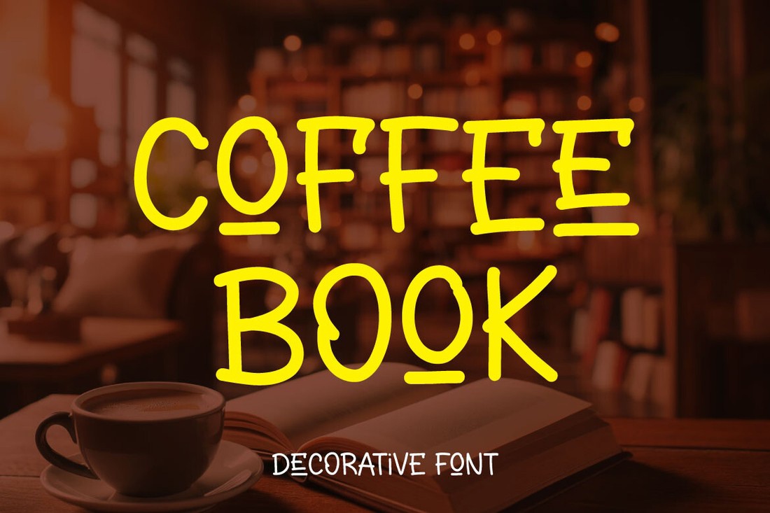 Font Coffee Book