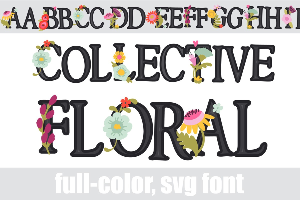 Font Collective Floral CF