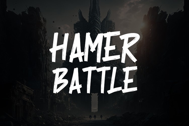 Font Hamer Battle