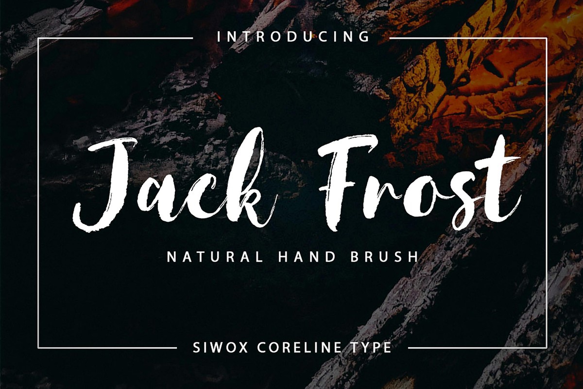 Font Jack Frost
