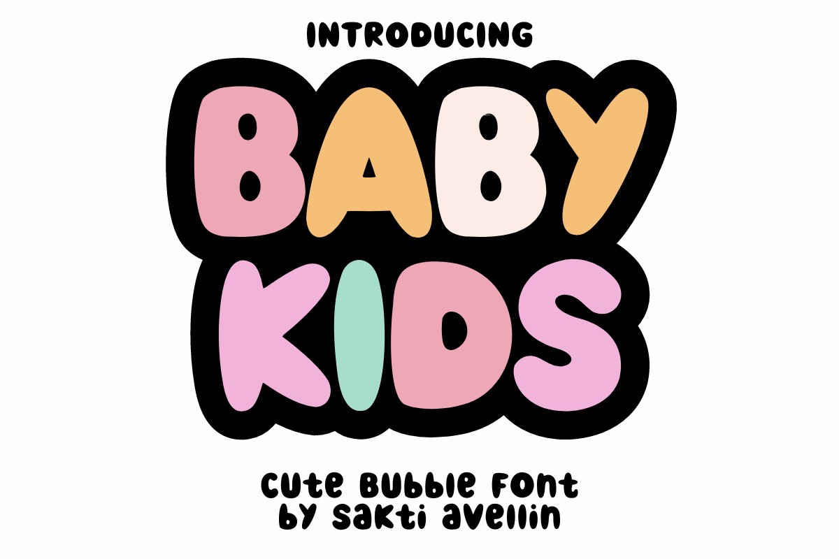 Font Baby Kids