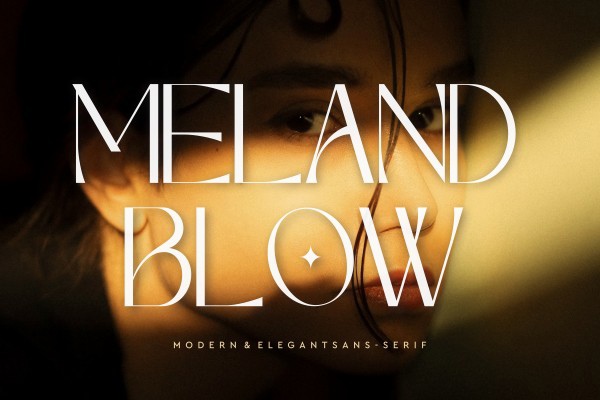 Font Meland Blow