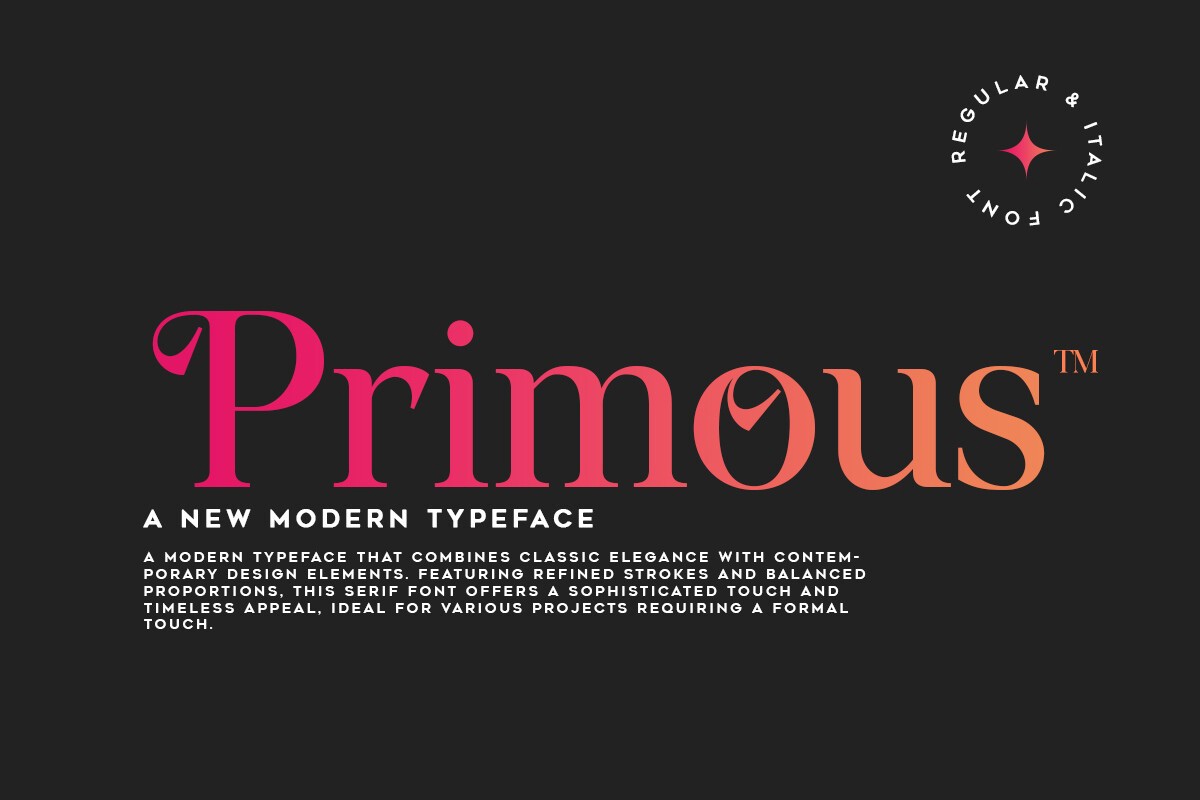 Font Primous