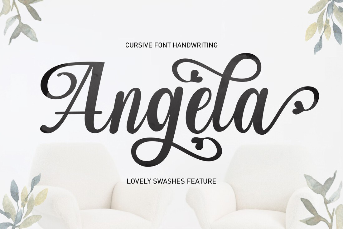 Font Angela Story