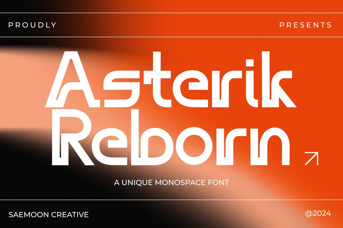 Font Asterik Reborn