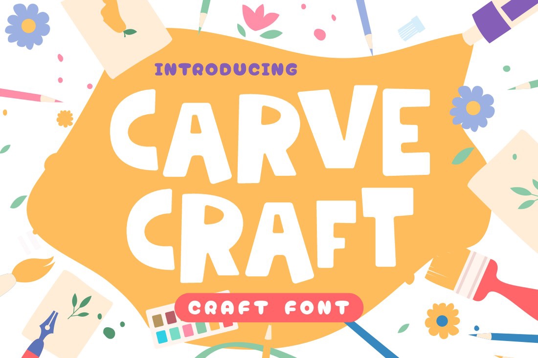 Font Carve Craft