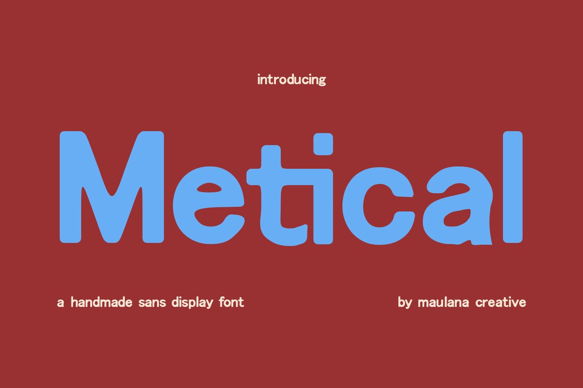 Font Metical