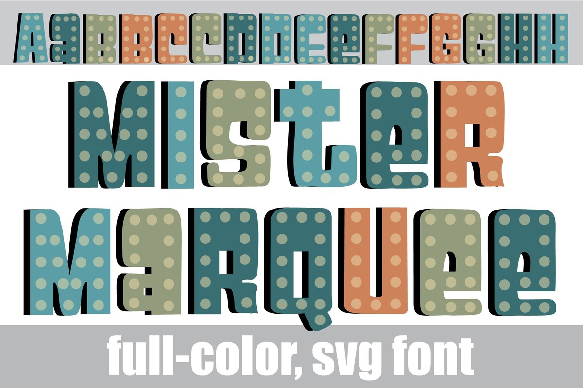 Font Mister Marquee CF