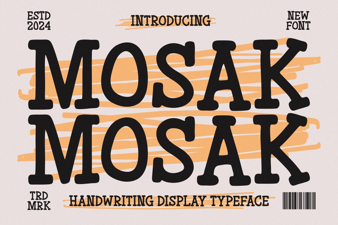 Font Mosak