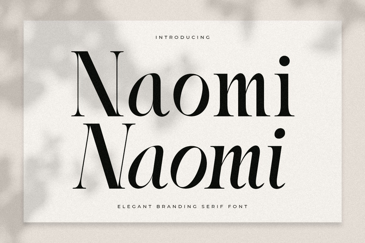 Font Naomi