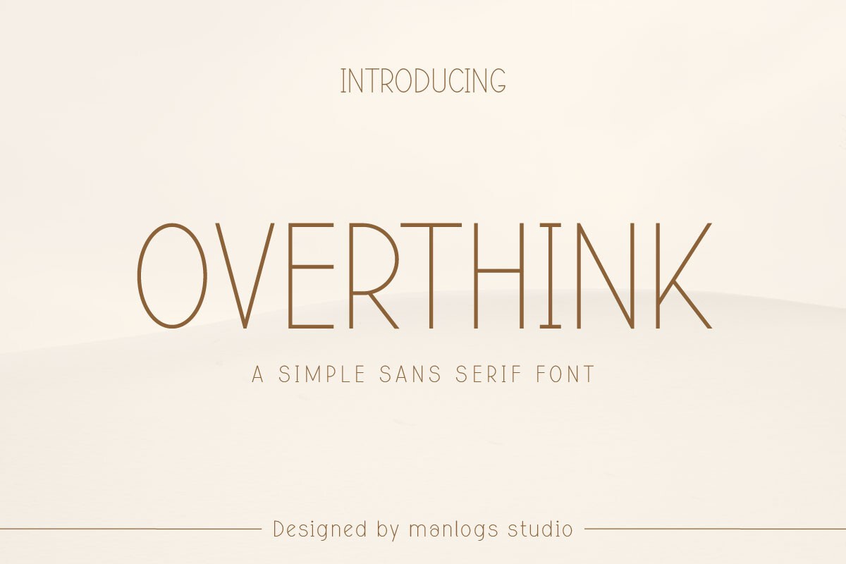 Font Overthink