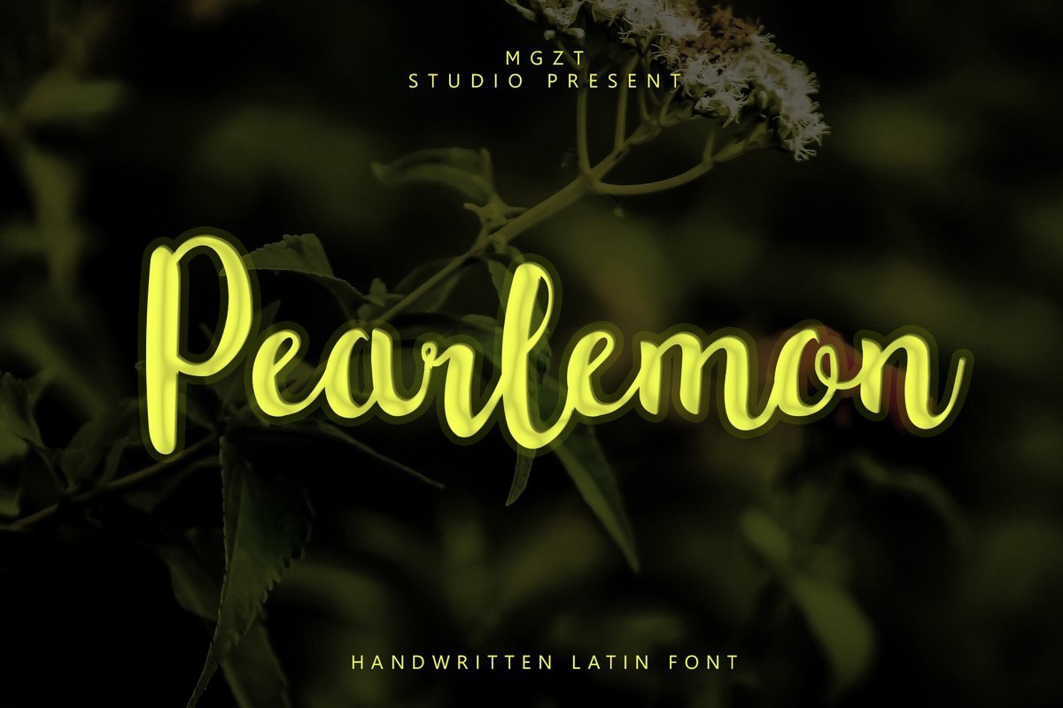 Font Pearlemon