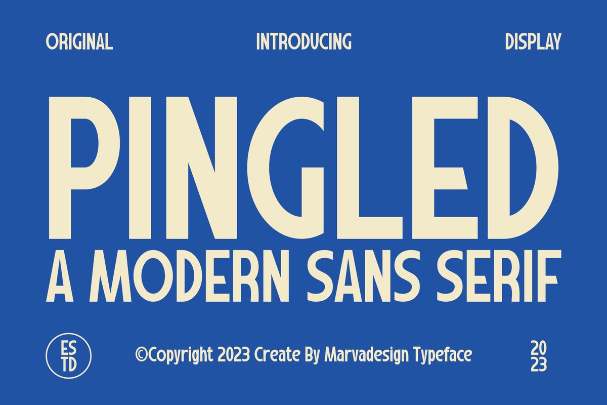 Font Pingled