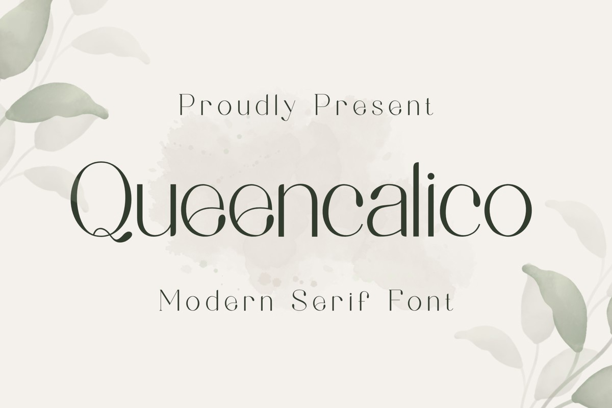 Font Queencalico
