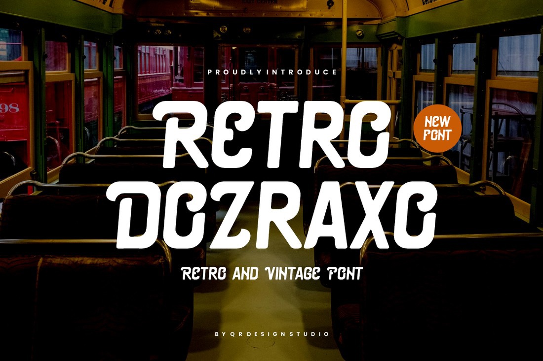Font Retro Dozraxo