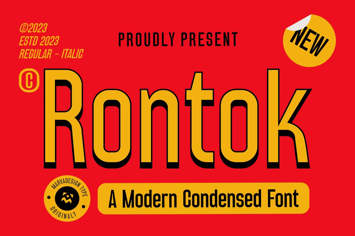 Font Rontok