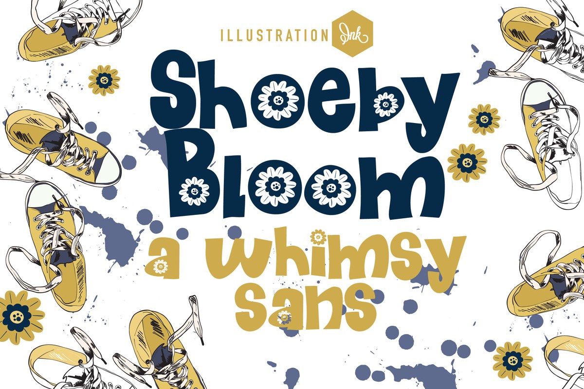 Font ZP Shoeby Bloom