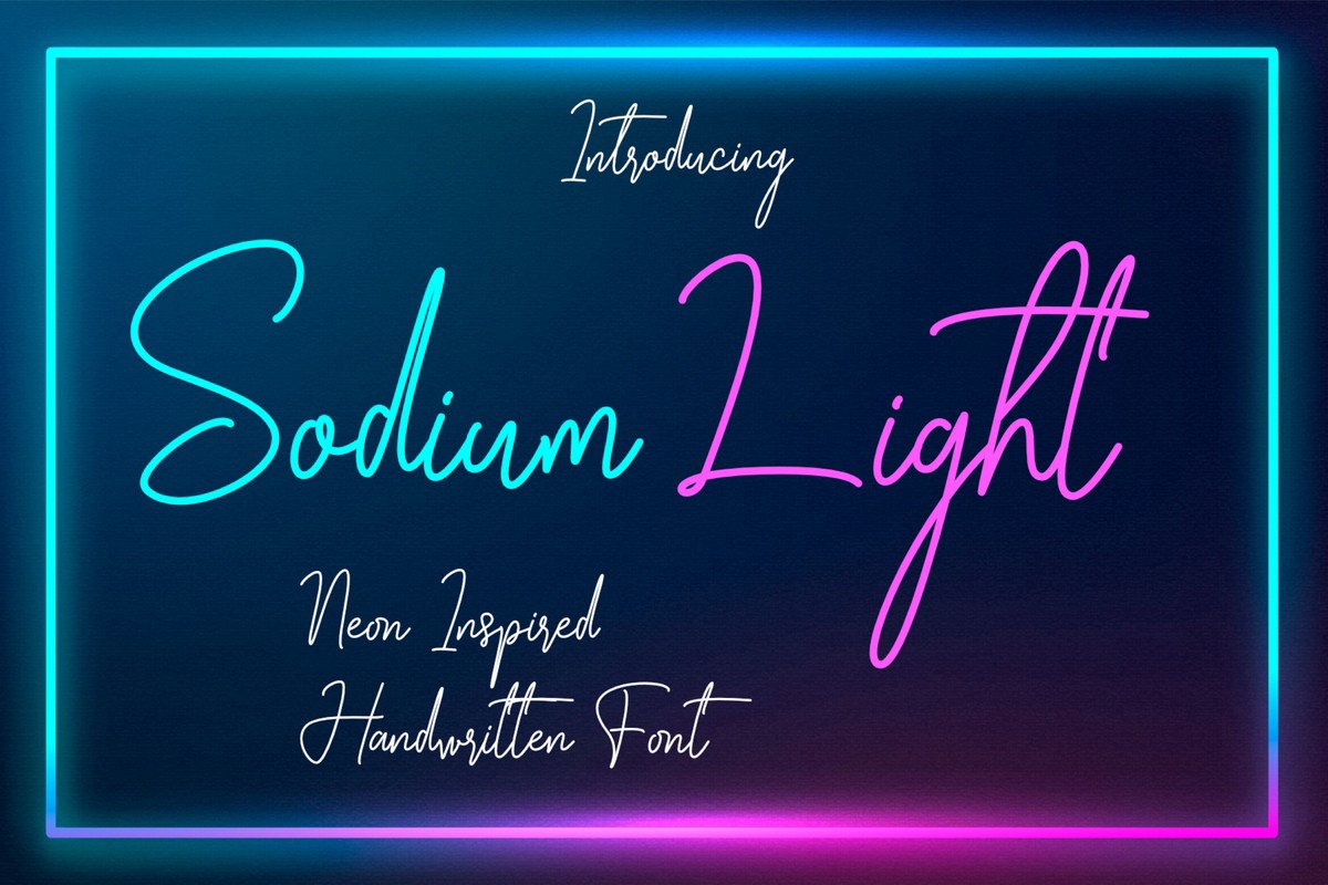 Font Sodium Light