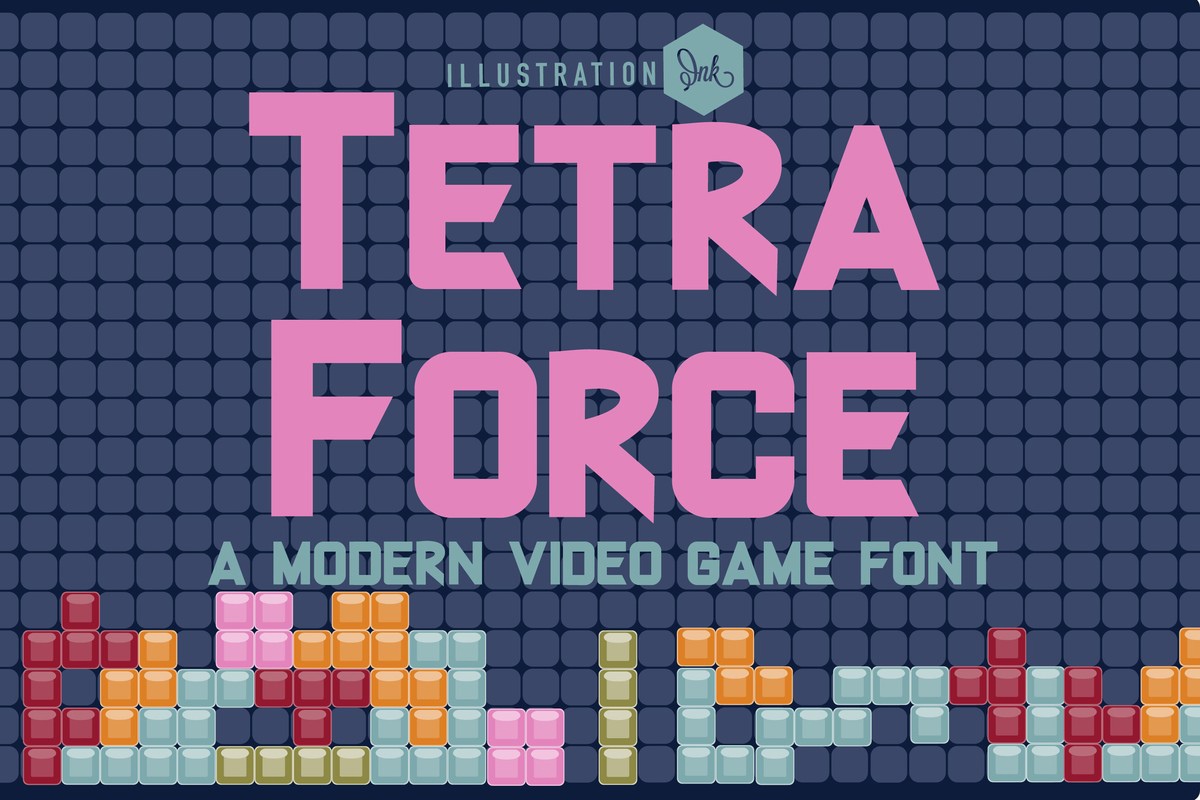 Font PN Tetra Force