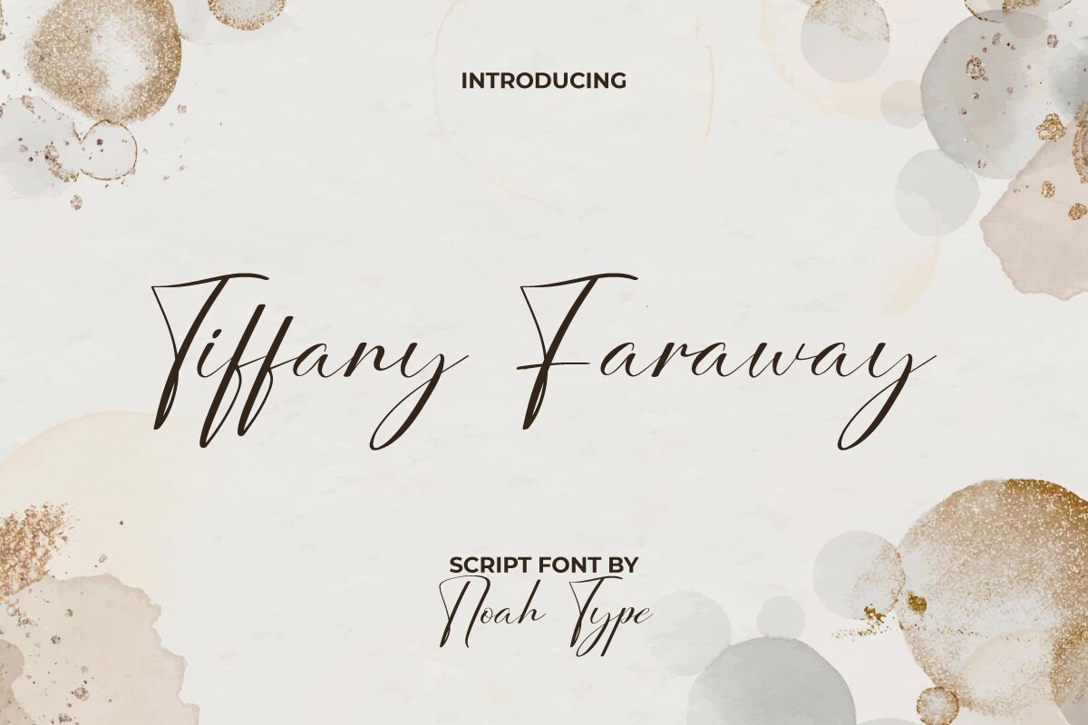 Font Tiffany Faraway
