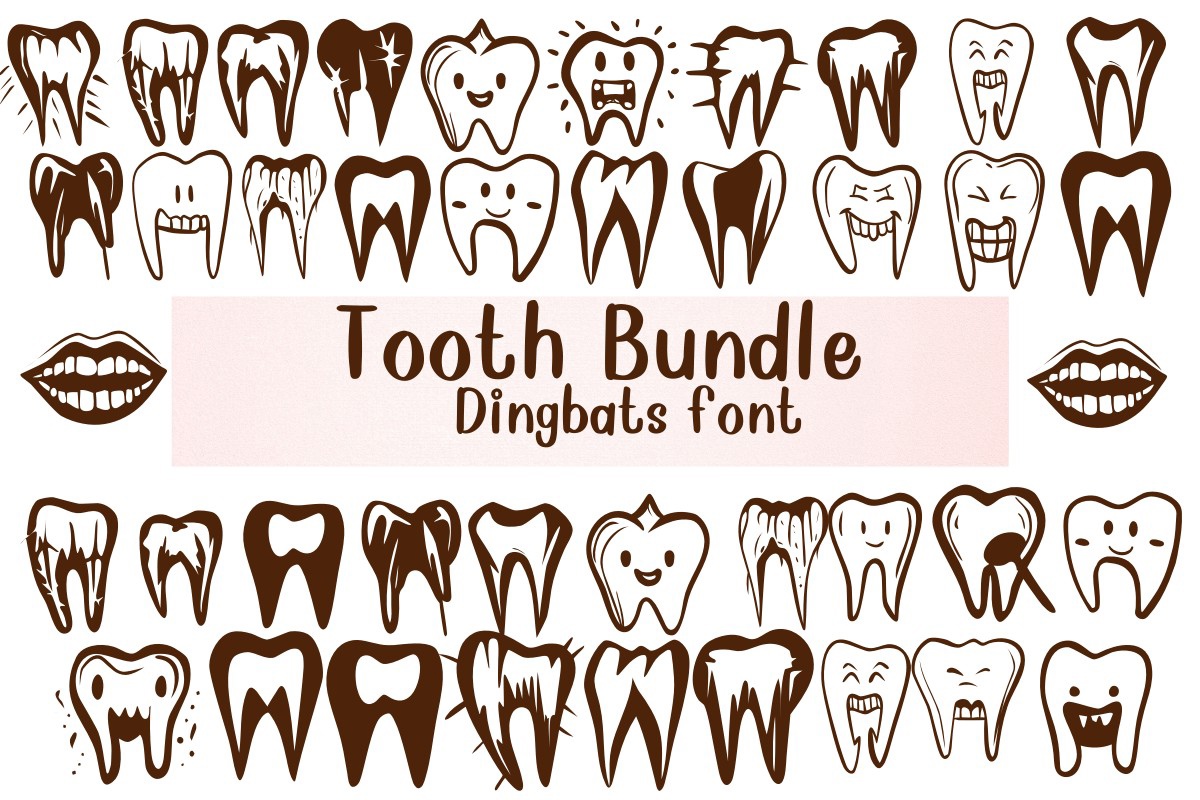 Font Tooth Bundle