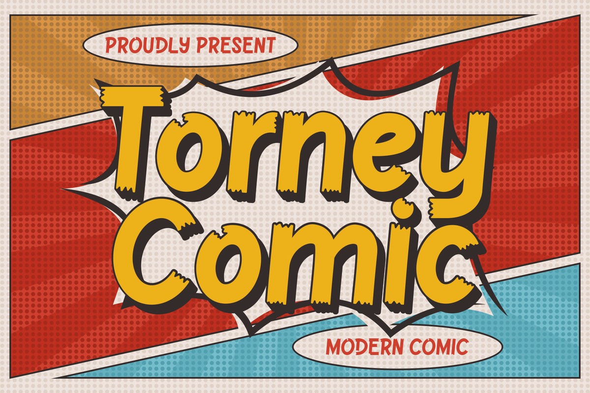 Font Torney Comic
