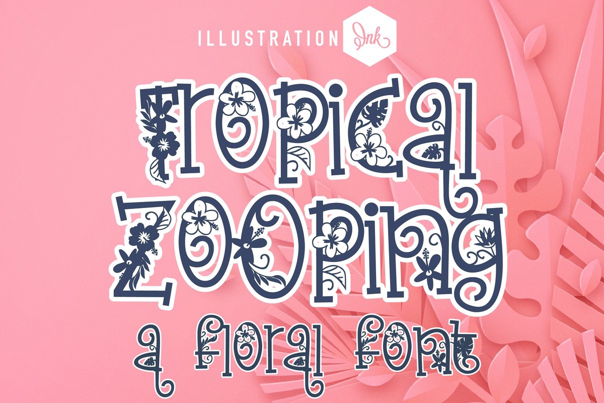 Font ZP Tropical Zooping