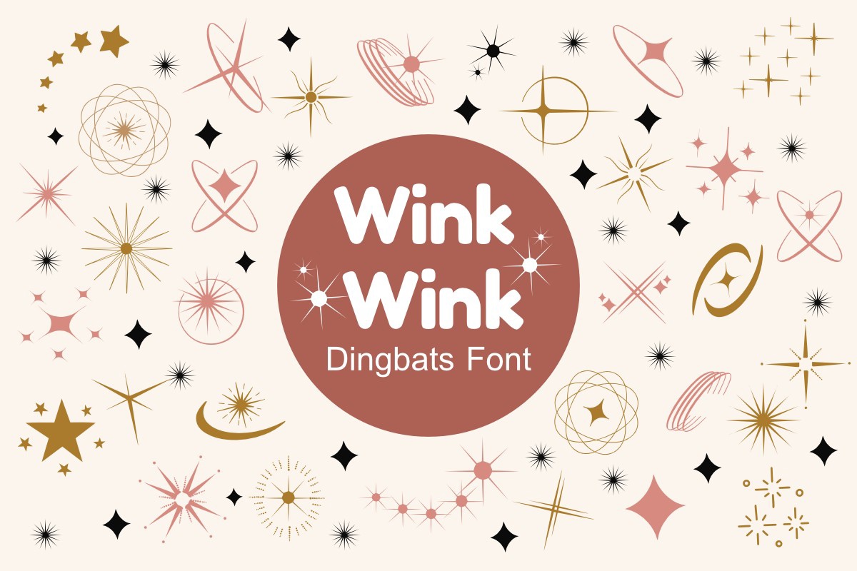Font Wink Wink