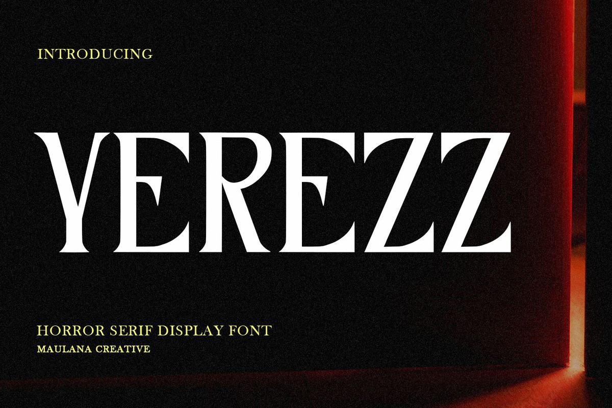 Font Yerezz