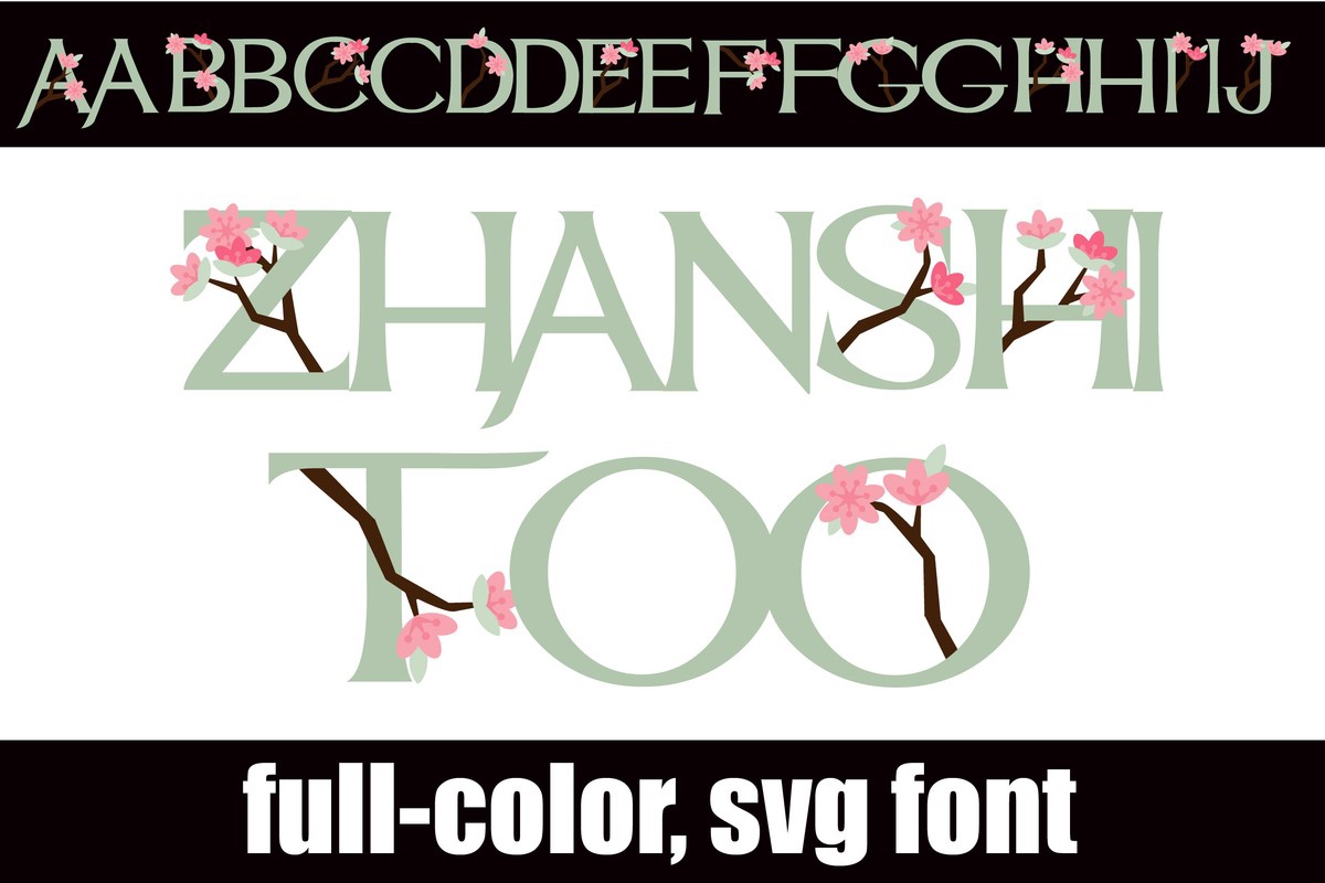 Font Zhanshi Too CF