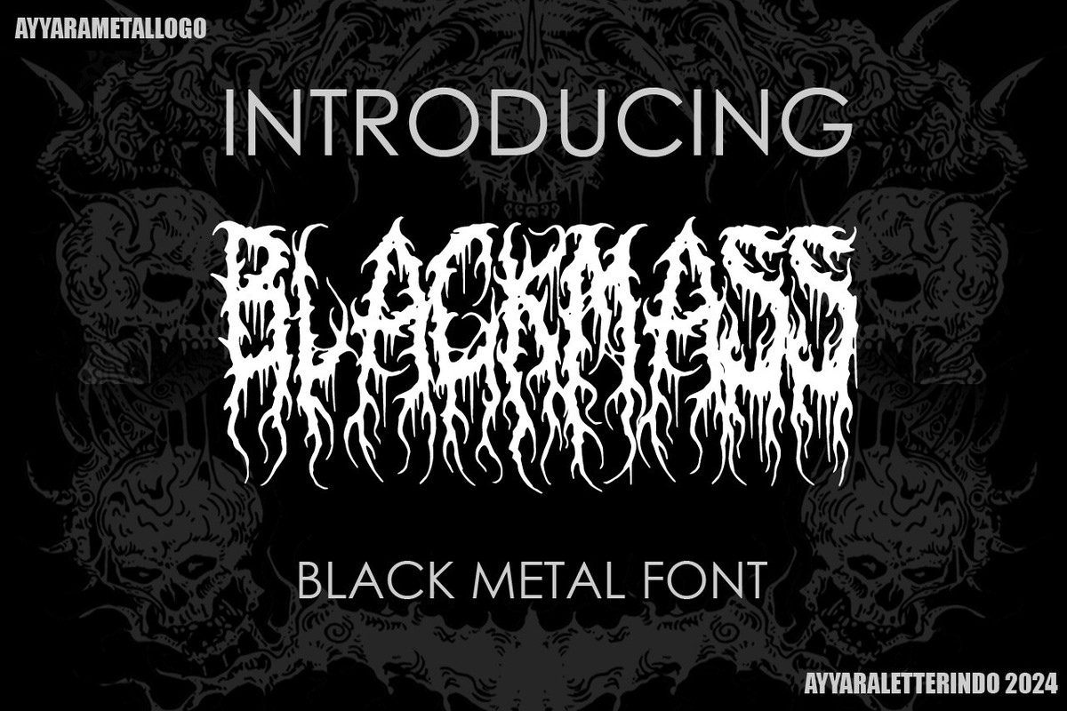 Font Black Mass