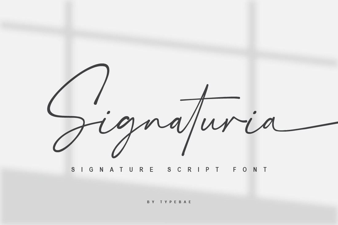 Font Signaturia
