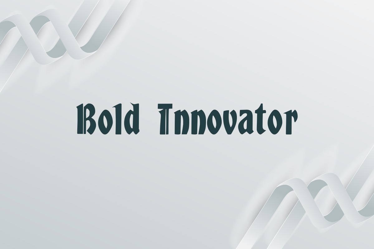 Font Bold Innovator