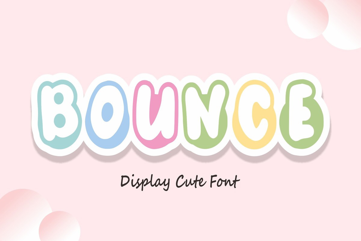 Font Bounce
