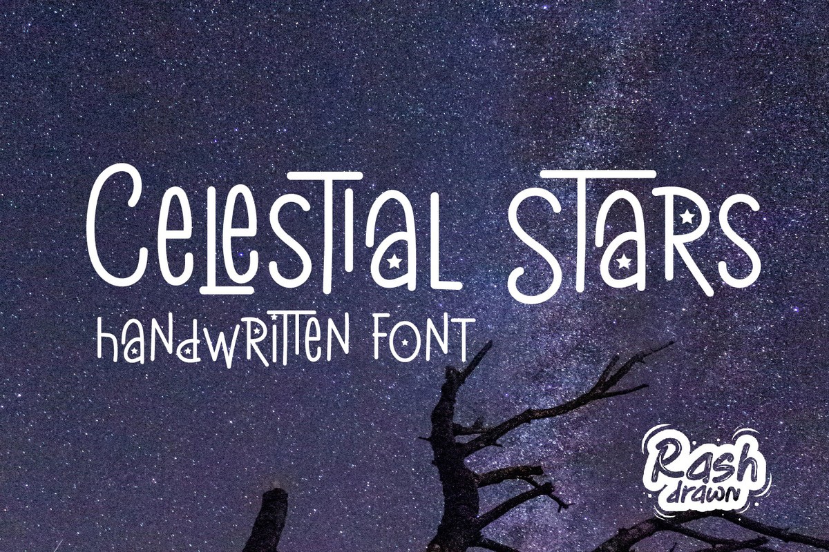 Font Celestial Star