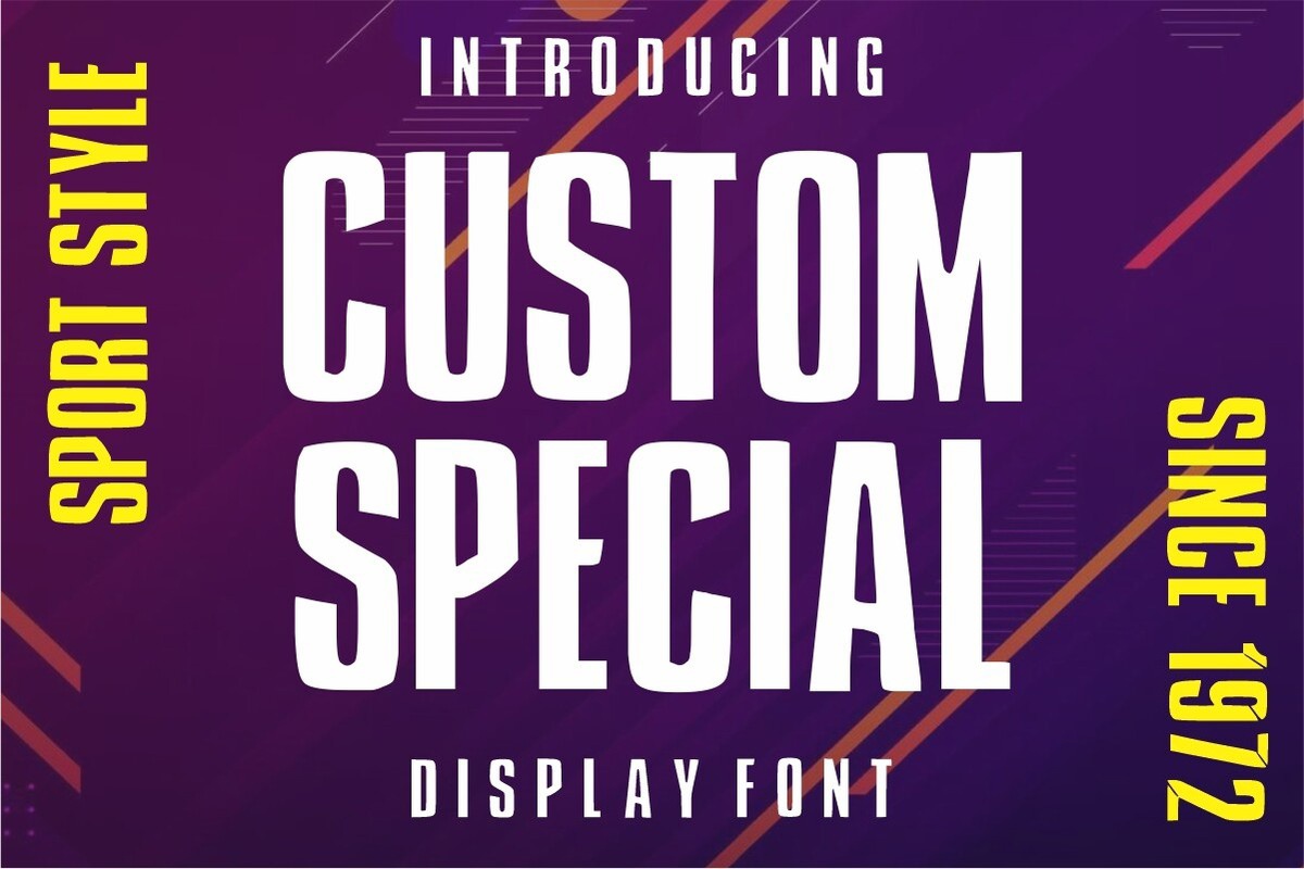 Font Custom Special