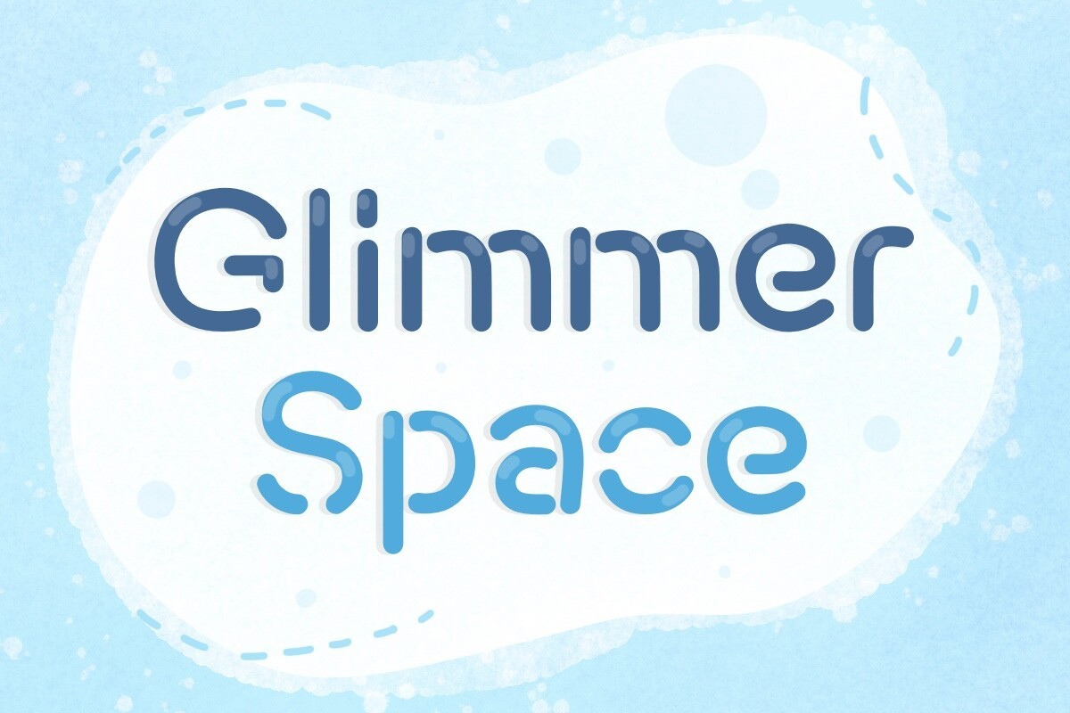 Font GlimmerSpace