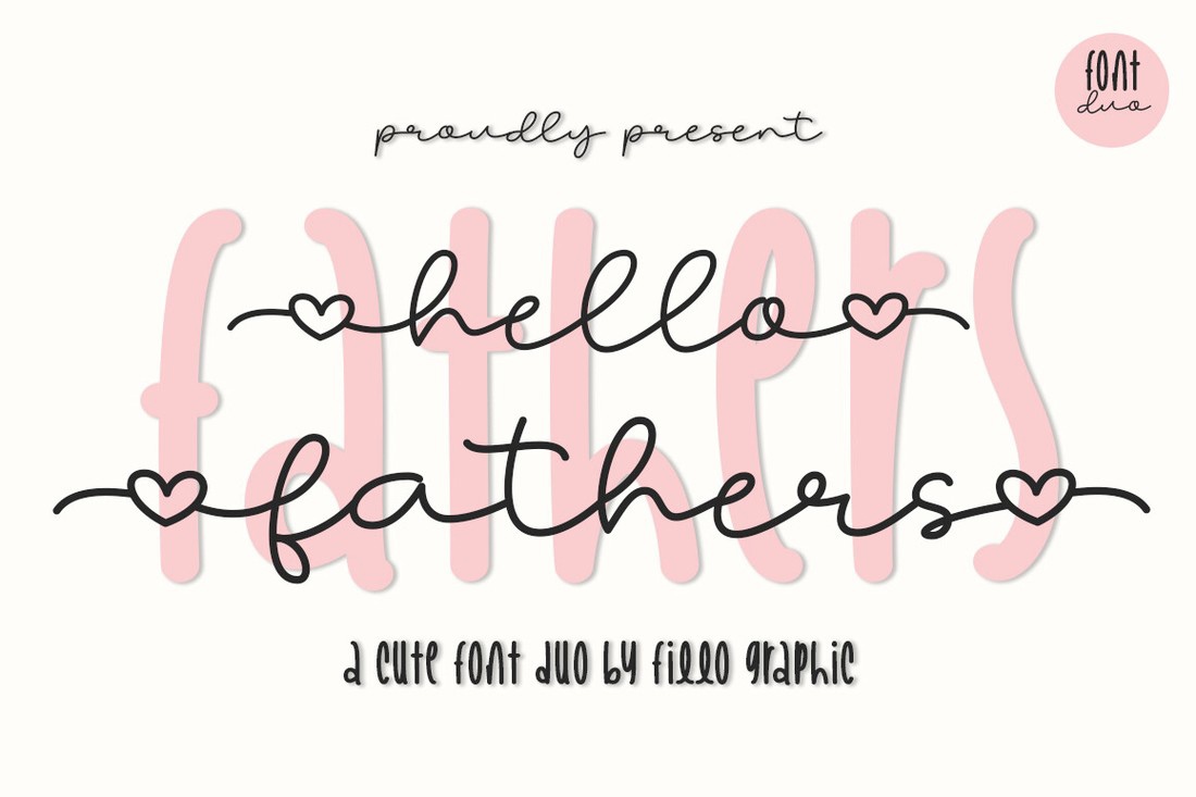 Font Hello Fathers